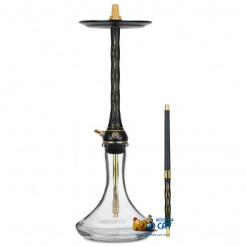 Кальян Blade Hookah One M Black Gold (Блейд Хука Уан М Черно Золотой) - фото 1